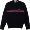 Lacoste Pullover - Bleu Marine / Bleu / Rouge