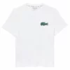 Lacoste DAMES - T-shirt Imprimé - Blanc