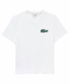 Lacoste DAMES - T-shirt Imprimé - Blanc