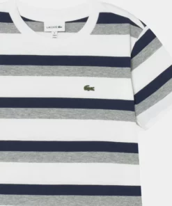 Lacoste T-shirt Imprimé - White/navy Blue/heather 5 Lacoste T-shirt Imprimé - White/navy Blue/heather -Lacoste Soldes Magasin b59e769dd559482a912d9cd57a657c25