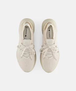 Lacoste COURT-DRIVE KNIT - Baskets Basses - Off Wht/off Wht -Lacoste Soldes Magasin b64cb9fbaa6c475f84742a2d2c82aa6d