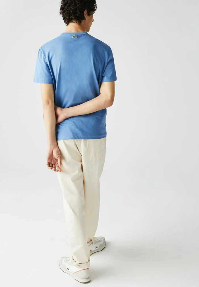 Lacoste T-shirt Imprimé - Bleu 3 Lacoste T-shirt Imprimé - Bleu – Image 3