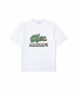 Lacoste MINECRAFT - T-shirt Imprimé - Blanc 12 Lacoste MINECRAFT - T-shirt Imprimé - Blanc -Lacoste Soldes Magasin b7d79377b3ef47819bf87402b4c0cc1a