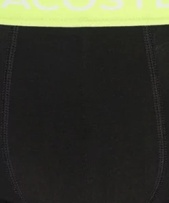 Lacoste 3 PACK - Shorty - Black/limeira -Lacoste Soldes Magasin b83eb33688aa45a8bf32fb8bab9b32cf