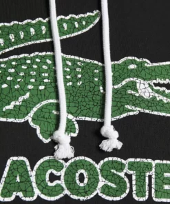 Lacoste Sweatshirt - Noir -Lacoste Soldes Magasin b87c36681f3943049492d50bd7e2e3fc