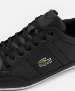Lacoste CHAYMON - Baskets Basses - Black/white -Lacoste Soldes Magasin b8b707e5809f483aba5b973550fffda8