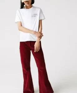 Lacoste T-shirt Imprimé - Blanc