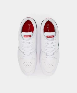 Lacoste Baskets Basses - Wht/nvy/red 12 Lacoste Baskets Basses - Wht/nvy/red -Lacoste Soldes Magasin b9827a5a615142b68115afadb7df25f5