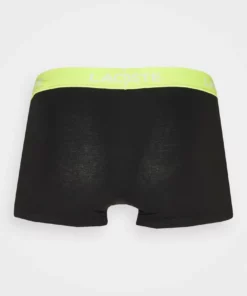 Lacoste 3 PACK - Shorty - Black/limeira -Lacoste Soldes Magasin b983c3325139489b830aa1d3a7268958