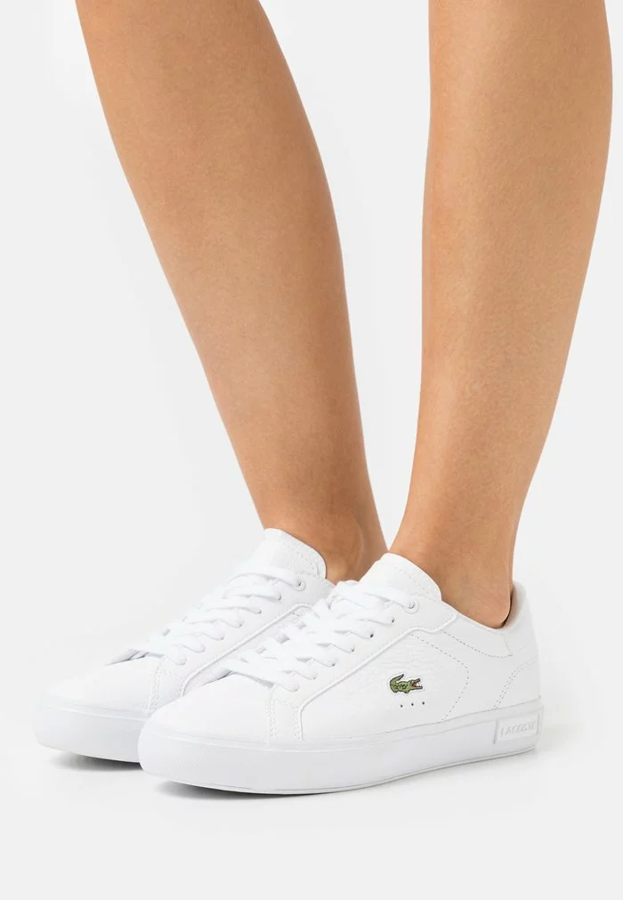 Lacoste POWERCOURT - Baskets Basses - White 1 Lacoste POWERCOURT - Baskets Basses - White