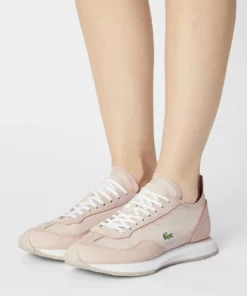 Lacoste MATCH BREAK - Baskets Basses - Light Pink/off White