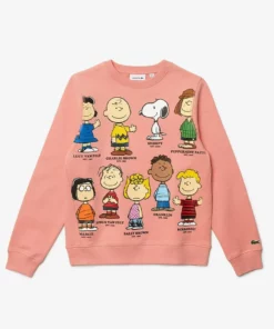 LACOSTE X PEANUTS - Sweatshirt - Rose 10 LACOSTE X PEANUTS - Sweatshirt - Rose -Lacoste Soldes Magasin b9ed6c2fc4e64a1e9c0ddd301ac8db51
