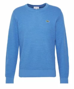Lacoste Pullover - Turquin Blue -Lacoste Soldes Magasin bb8f7a8278254957ac711d2aa6e4ea5d