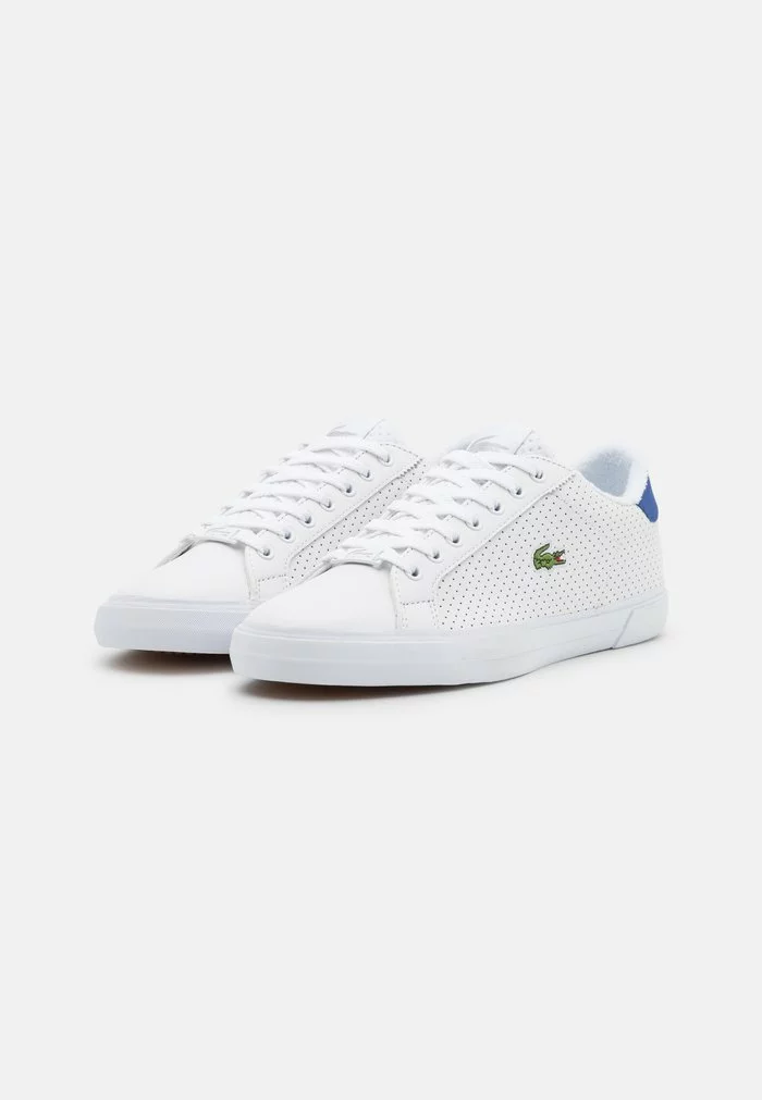 Lacoste LEROND PLUS - Baskets Basses - White/blue 2 Lacoste LEROND PLUS - Baskets Basses - White/blue – Image 2