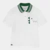 Lacoste Polo - White/forest Green