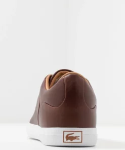 Lacoste LEROND - Baskets Basses - Brown/white 9 Lacoste LEROND - Baskets Basses - Brown/white -Lacoste Soldes Magasin bc05b523d1f04e9082efd0c66de1bbf5
