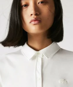 Lacoste Chemisier - Blanc -Lacoste Soldes Magasin bc247cff429648f9a1e800b8f5cb3f09