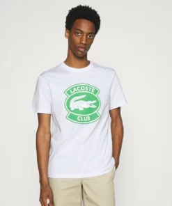 Lacoste T-shirt Imprimé - White