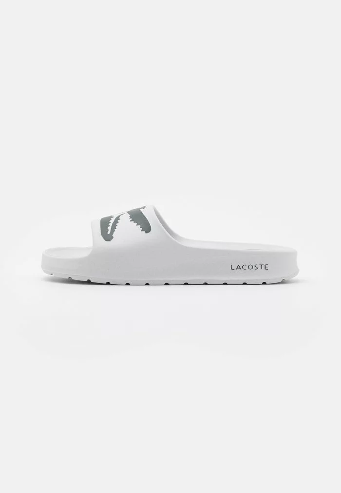 Lacoste CROCO - Mules - White/dark Green 2 Lacoste CROCO - Mules - White/dark Green – Image 2