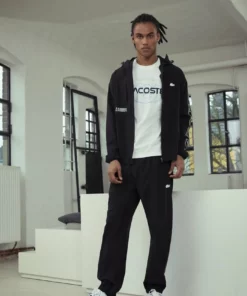 Lacoste EXCLUSIVE COURT CAGE - Baskets Basses - White/light Blue -Lacoste Soldes Magasin bdad30ed401a4bf281671f40cd2faf39