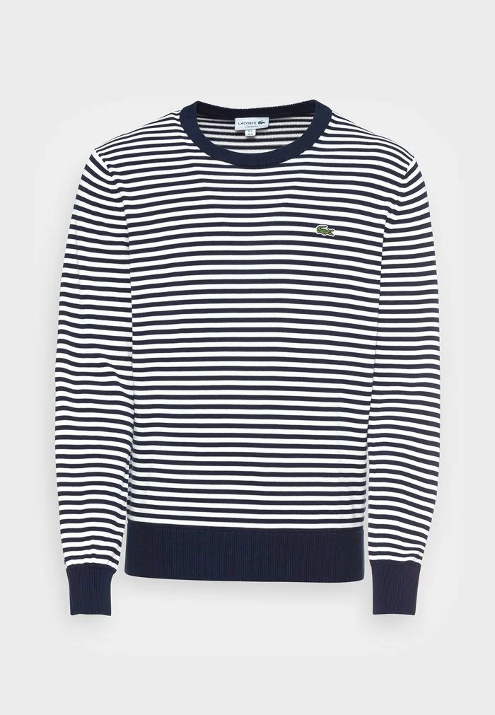 Lacoste Pullover - Navy Blue/flour 4 Lacoste Pullover - Navy Blue/flour – Image 4