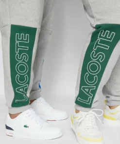Lacoste UNISEX - Pantalon De Survêtement - Silver Chine/blue Royal/green -Lacoste Soldes Magasin be3631af0e6045f18d623d86972dc615