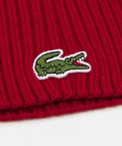 Lacoste UNISEX - Bonnet - Bordeaux -Lacoste Soldes Magasin c14e592baf624fcd9a820e4c7737294d