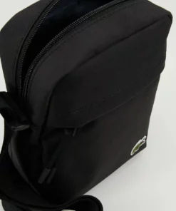 Lacoste NEOCROC - Sac Bandoulière - Black -Lacoste Soldes Magasin c16e4b340fc64b61903fc65464df9026