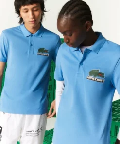 Lacoste MINECRAFT - Polo - Bleu -Lacoste Soldes Magasin c1e4795eff6f4c67a8cf4569f1cf7cae