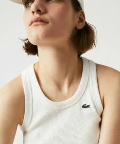 Lacoste Débardeur - Blanc Blanc -Lacoste Soldes Magasin c24540a6ae5549749411b5aa24743335