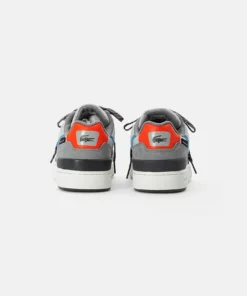 Lacoste T-CLIP - Baskets Basses - Gry/lt Blu -Lacoste Soldes Magasin c36167aca2064a55a842a3b8b44048a2