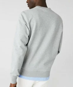 Lacoste Sweatshirt - Gris Chine -Lacoste Soldes Magasin c3c5d501067c457b80640abf10c30050