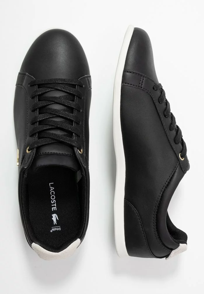 Lacoste REY LACE - Baskets Basses - Black/offwhite 4 Lacoste REY LACE - Baskets Basses - Black/offwhite – Image 4