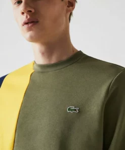 Lacoste Sweatshirt - Khaki Grün / Gelb / Blau 8 Lacoste Sweatshirt - Khaki Grün / Gelb / Blau -Lacoste Soldes Magasin c582b2b7e56f4cadb0d70f661731b279