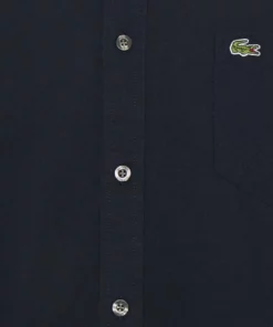 Lacoste CH4976-00 - Chemise - Navy Blue -Lacoste Soldes Magasin c5b41e0a84c44250b8455eda64de4ea8
