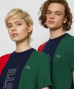 Lacoste UNISEX - T-shirt Imprimé - Marine/rouge Vert 13 Lacoste UNISEX - T-shirt Imprimé - Marine/rouge Vert -Lacoste Soldes Magasin c5c39cde93ec40869c3b84911bbf6a40