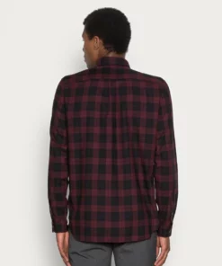 Lacoste Chemise - Black Vine Chine -Lacoste Soldes Magasin c5fea17e4627409f9109003b93ccf0c6