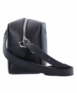 Lacoste CHANTACO CLASSICS - Sac Bandoulière - Noir -Lacoste Soldes Magasin c740b50652204e1ca2fa4c5944d01b5c