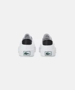 Lacoste GRIPSHOT - Baskets Basses - White/black -Lacoste Soldes Magasin c7be9003b0f74a969106e6816a582400