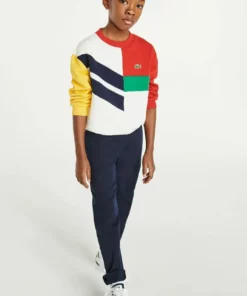 Lacoste Pantalon Classique - Bleu Marine