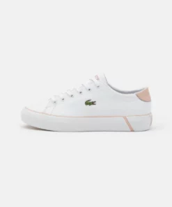Lacoste GRIPSHOT - Baskets Basses - White/light Pink -Lacoste Soldes Magasin c85e02fda2ad438eac0049b1d8775e59
