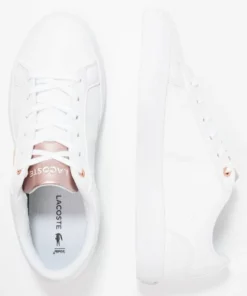 Lacoste LEROND - Baskets Basses - White/light Pink -Lacoste Soldes Magasin c8d7de6a3ca843d0ab23311b92eb89b1