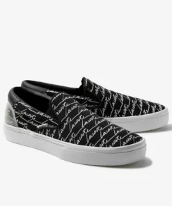 Lacoste Baskets Basses - Blk/wht -Lacoste Soldes Magasin c97dc4f0925243beae4f548d37aa5a2d