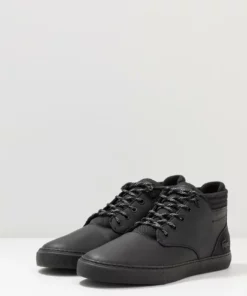 Lacoste ESPARRE CHUKKA - Baskets Montantes - Black -Lacoste Soldes Magasin c9fd5e0e5a4244a68b47236e2b028338