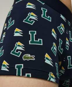 Lacoste Shorty - Bleu Marine / Vert -Lacoste Soldes Magasin ca2f746c93214317959a73c01e633bce