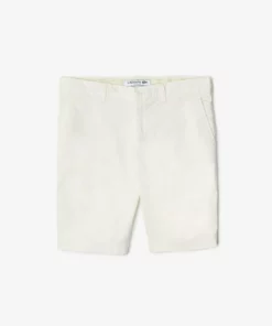 Lacoste Short - Blanc -Lacoste Soldes Magasin ca571a64c9ed4f01808ca681f0115582