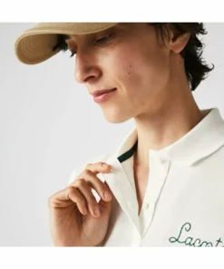 Lacoste Polo - Blanc/vert -Lacoste Soldes Magasin cafeda001c0942f5af61428259605891