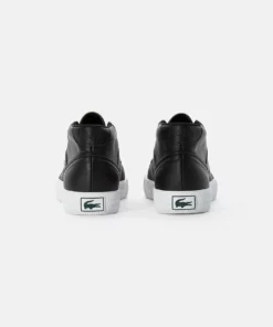 Lacoste GRIPSHOT CHUKKA - Baskets Montantes - Blk/wht -Lacoste Soldes Magasin cb36546752994199b5ac7afab3dc7782
