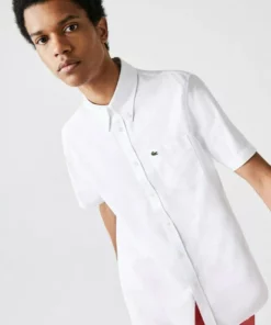 Lacoste HEMD KORTE - Chemise - Blanc
