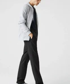 Lacoste Chino - Gris -Lacoste Soldes Magasin cc528d0fecf74262a791fe17091101cc